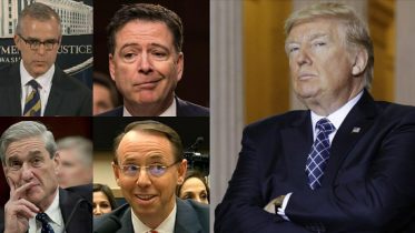 FISA Memo release shows key elements that the spying was obtained with false documents. Photo credit to compilation by Dagger News.