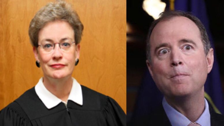 FISA Court Judge stonewalls release of FISA applications. Image Source: Left-Wikipedia Right- Free Bacon; Edited and Collaborated by USA 4 Trump