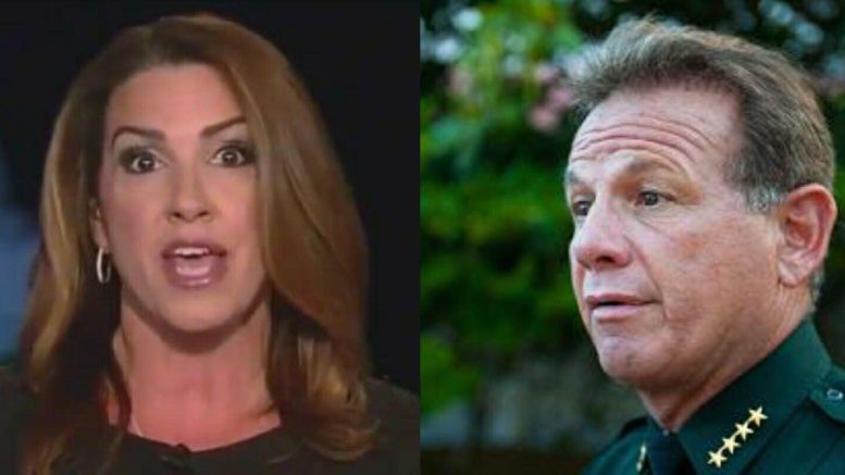 Sara A.Carter uncovers catalyst of Sheriff Scott Israel's department. Demands for his ouster now being delivered. Photo credit to Dagger News and CNBC.