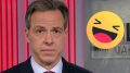 Tapper sticks foot in his mouth on Twitter and is roasted. Photo credit to US4Trump.
