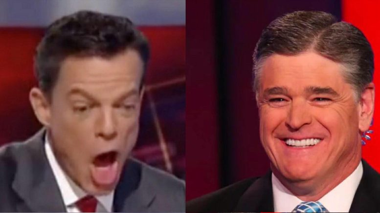Shepard Smith slams Fox evening news broadcasters in a Time Magazine interview. Photo Credit to US4Trump compilation from VOX and screen capture.