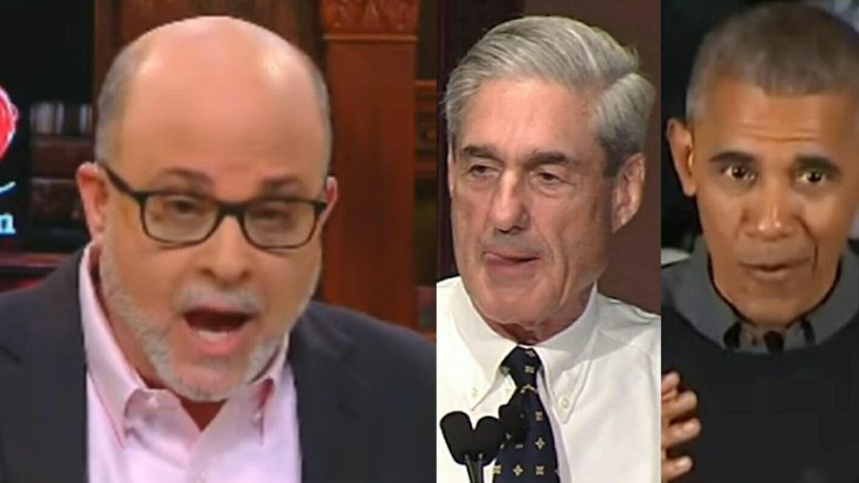 Levin speaks out on Mueller, Obama team and Second special counsel. Photo credit to US4Trump screen capture compilation.