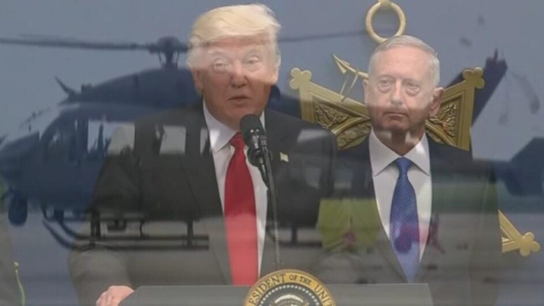 Saturday Surprise! Mad Dog Mattis and POTUS aren't messing around! Photo credit to Fox & ABC Screen Grabs and US4Trump Compilation.