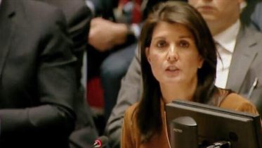 U.N. Ambassador Nikki Haley STUNS UN Security Council as she rails against Russia and Assad regime for using chemical warfare. Photo credit to US4Trump screen capture.