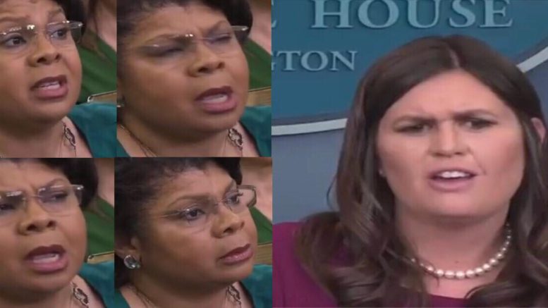 April earns worse question ever asked in the hallowed halls of the press corp. Feature photo credit to US4Trump for compiled video screen captures.