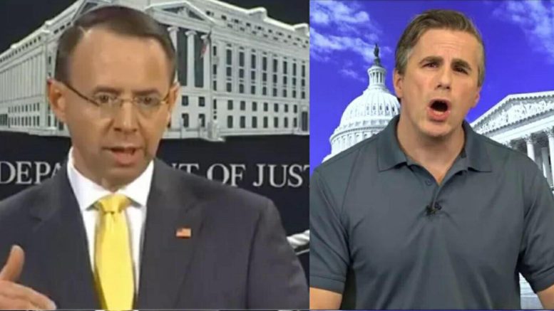 Tom Fitton of Judicial Watch sues DOJ for Fusion GPS/DNC paid dossier and Ohr documents. Photo credit to US4Trump screen captures.