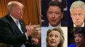 President Trump tweets responses in front of book release by former FBI Director, James Comey. Photo credit to US4Trump compilation of CNN/ CSPAN/NBC Screen Shots/The Salon/ Reuters.