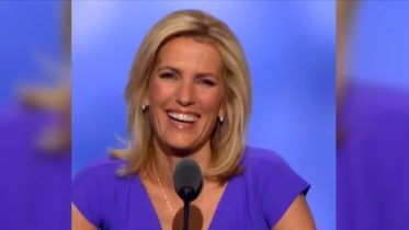 Laura enjoys 20% hike in ratings after left attacks the Ingraham Angle on Fox News. Photo credit to Inside Edition Screen Capture and US4Trump Enhancement.