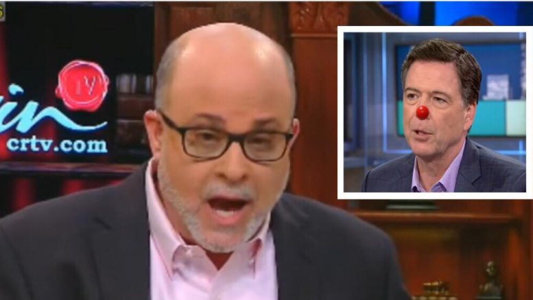 Mark Levin joins Brian Kilmeade on Fox and Friends. Fox & MSNBC screen captures and enhancement photo credit to US4Trump.