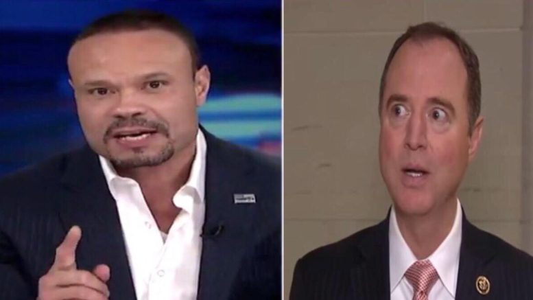 Bongino joins the early morning Fox crew to discuss Schiff's Op-ed. Image by US4Trump screen captures.