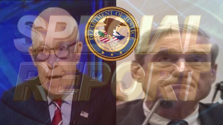 Mukasey, former AG, comes out swinging regarding how the special counsel began on Sunday Morning Futures with Maria Bartiromo. Image Source: Video Screen Shots. US4TRUMP