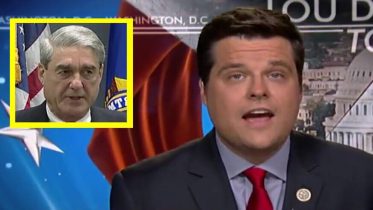 Matthew Gaetz talks politicization of Mueller probe to sway 2018 midterm elections away from Republicans. Image credit to US4Trump screen captures and enhancements.
