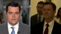 Gaetz and DeSantis react after Strzok's deposition today. Image credit to US4Trump with screen capture compilation.