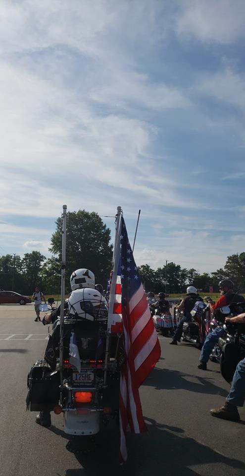 Biker For Trump VA Chapter are an inspiration to us all. Let's all get involved and vote in the 2018 midterms. Photo credit to Mackall W. Acheson III.
