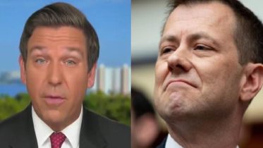 DeSantis speaks out on Page and Strzok testimonies. Image credit to US4Trump video screen capture compilation.
