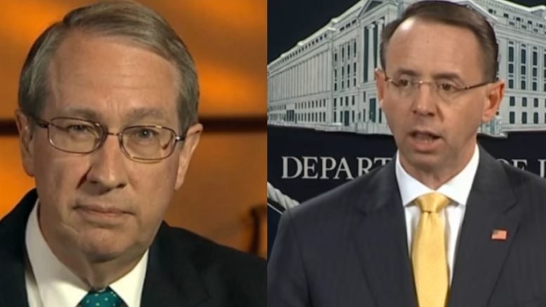 Goodlatte responded to Rosenstein's no-show on Capitol Hill. Photo credit to Swamp Drain compilation with screen shots.