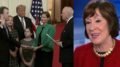 Susan Collins (R-ME) shares details of her shocking experience from the Kavanaugh hearing. Photo credit to Swamp Drain compilation with screen shots.