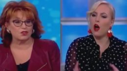 Meghan McCain shuts Joy Behar down in defense of keeping #41's remembrance free of political bashing. Photo credit to Swamp Drain compilation with screen shots.