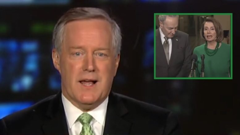 Mark Meadows on exclusive interview with Maria Bartiromo. Photo credit to Swamp Drain compilation with screen shots.