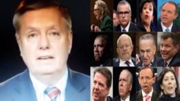 Lindsey Graham on investigating the Clinton's if he is the Chair of the Senate Judiciary Committee in the 116th Congress. Photo credit to Swamp Drain compilation with misc screen captures