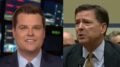 Gaetz reacted to Comey closed door session. Photo credit to Swamp Drain compilation with screen shots.
